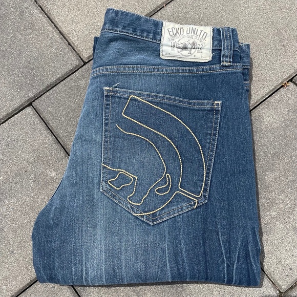 Ecko Unltd Denim Rhino Jeans - Straight Fit - size 32 - Picture 12 of 12